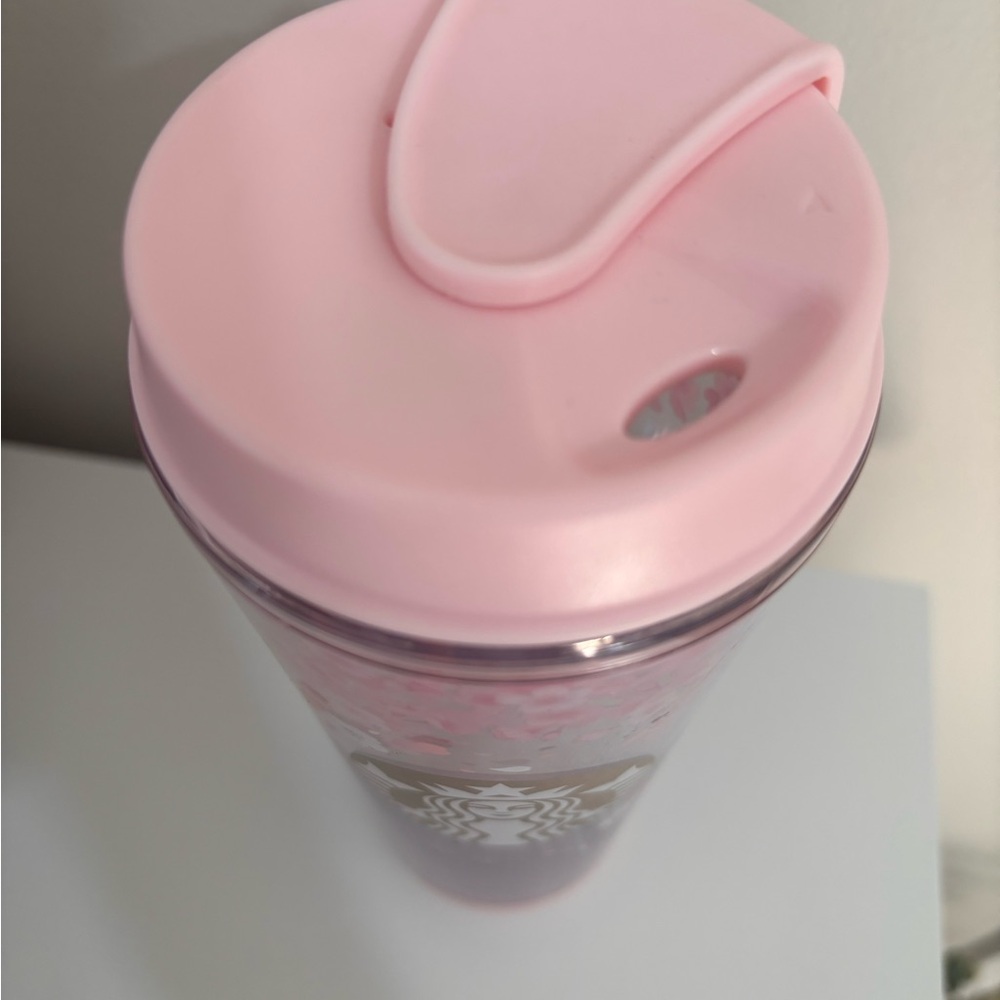 Starbucks 2018 Korea Sakura Cherry Blossom Tumbler - Waterball Travel Cup - Rare - Picture 4 of 11